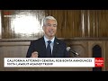 BREAKING NEWS: California Attorney General Rob Bonta Announces 100th Lawsuit Against President Trump