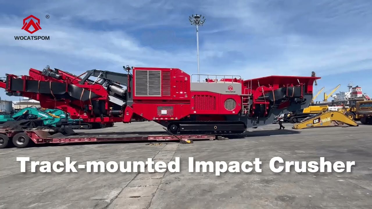 WOCATSPOM Track-mounted Mobile Impact Crusher: Flexible and Efficient