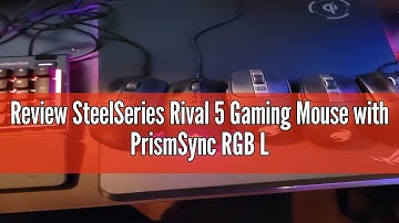 Review SteelSeries Rival 5 Gaming Mouse with PrismSync RGB Lighting and 9 Programmable Buttons – FPS