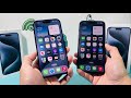 Iphone 15 pro vs iphone 15 pro max size comparison