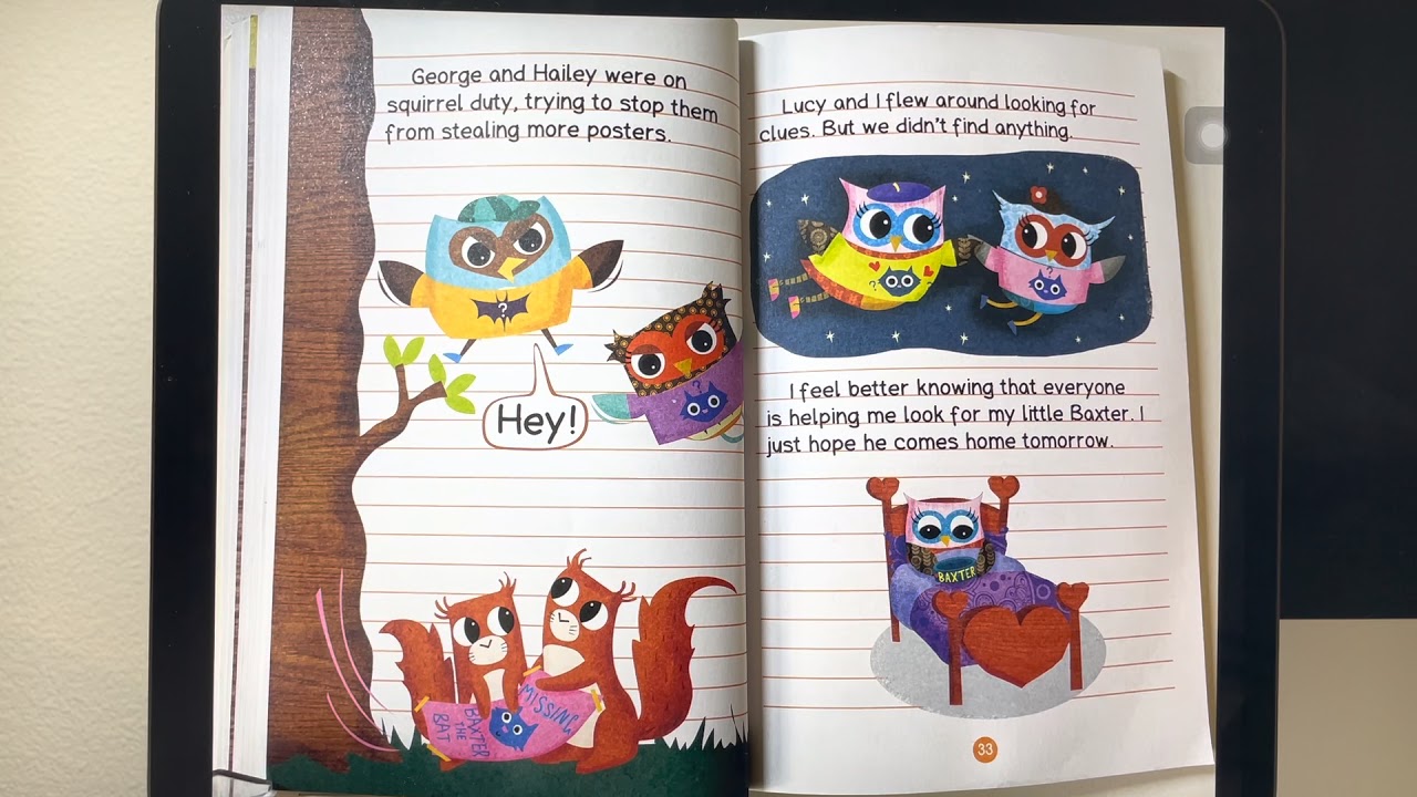 Owl Diaries- Baxter is Missing - YouTube