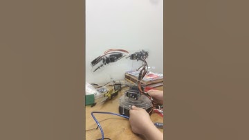 Robot Arm controlled by joystick using ROS & Arduino