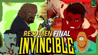 INVINCIBLE FINAL TEMPORADA 2 | RESUMEN COMPLETO