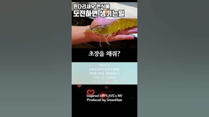 (종합편) 7개월 동안 흰다리새우 번식에 도전한 결과를 알려드립니다