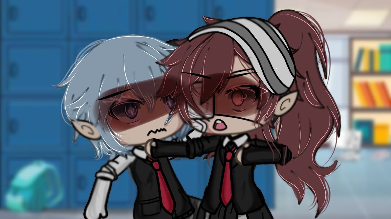 [💢]Don't touch my friend [💢] {} Gacha life {} Ft. @eidcrzwrld [] not og ...