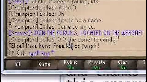 how to type mod crowns on yell in rsps