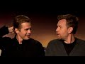 Ewan McGregor gets asked about his mullet... and his reaction is GLORIOUS