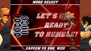 CAPCOM VS SNK - WARRIORS OF 2 DIMENSIONS 2025 | No OpenBoR [MGN]