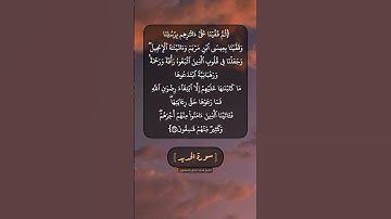 سورة الحديد الآية ٢٧ بصوت الشيخ محمد صديق المنشاوي