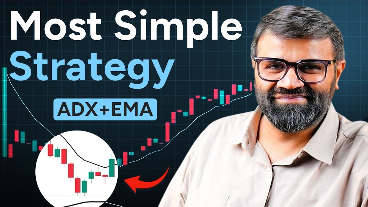 Simple Intraday Strategy with 9 EMA & ADX | Best Scanner Setup - YouTube
