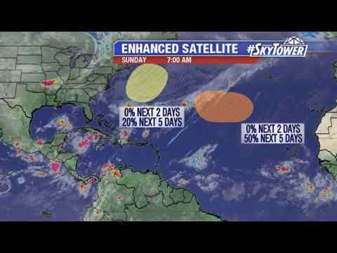 newspaper mockup Tropical Weather forecast: October 6, 2019
