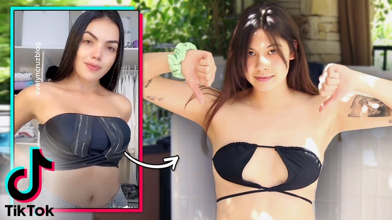 We Tried TikTok Bathing Suit Hacks