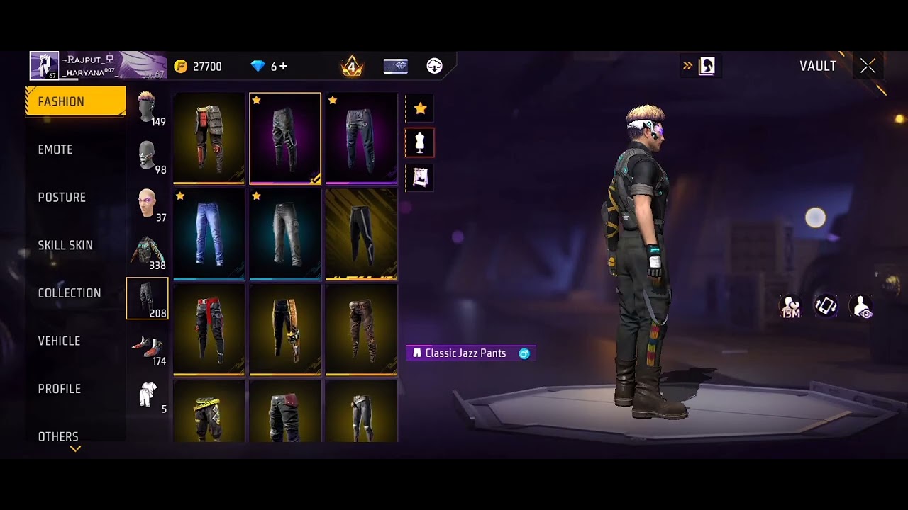 MY FREE FIRE ID COLLECTION 😎😎