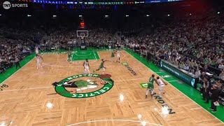Jaylen Brown & Jrue Holiday guarding Jalen Brunson | 10.22.24