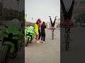 Wait For Cycle Stunt 🔥 || #zx10r #cycle #viral #shorts