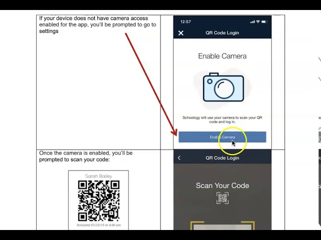 3 Log Into Schoology On Mobile App With Qr Code Youtube 3 Log Into Schoology On Mobile App With Qr Code Youtube