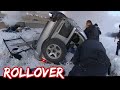 Rollover After Ramming a Cop