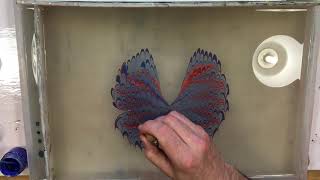 How to do Paper Marbling and Turkish Ebru Butterfly with James Mouland