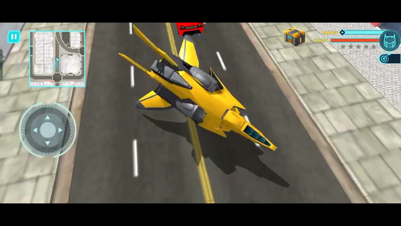 |FLYING POLICE ROBOT GAME GAMEPLAY|