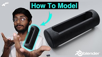 How To Create Boolean Details On Cylinder _ Blender Subdivision Surface Modeling Tutorial