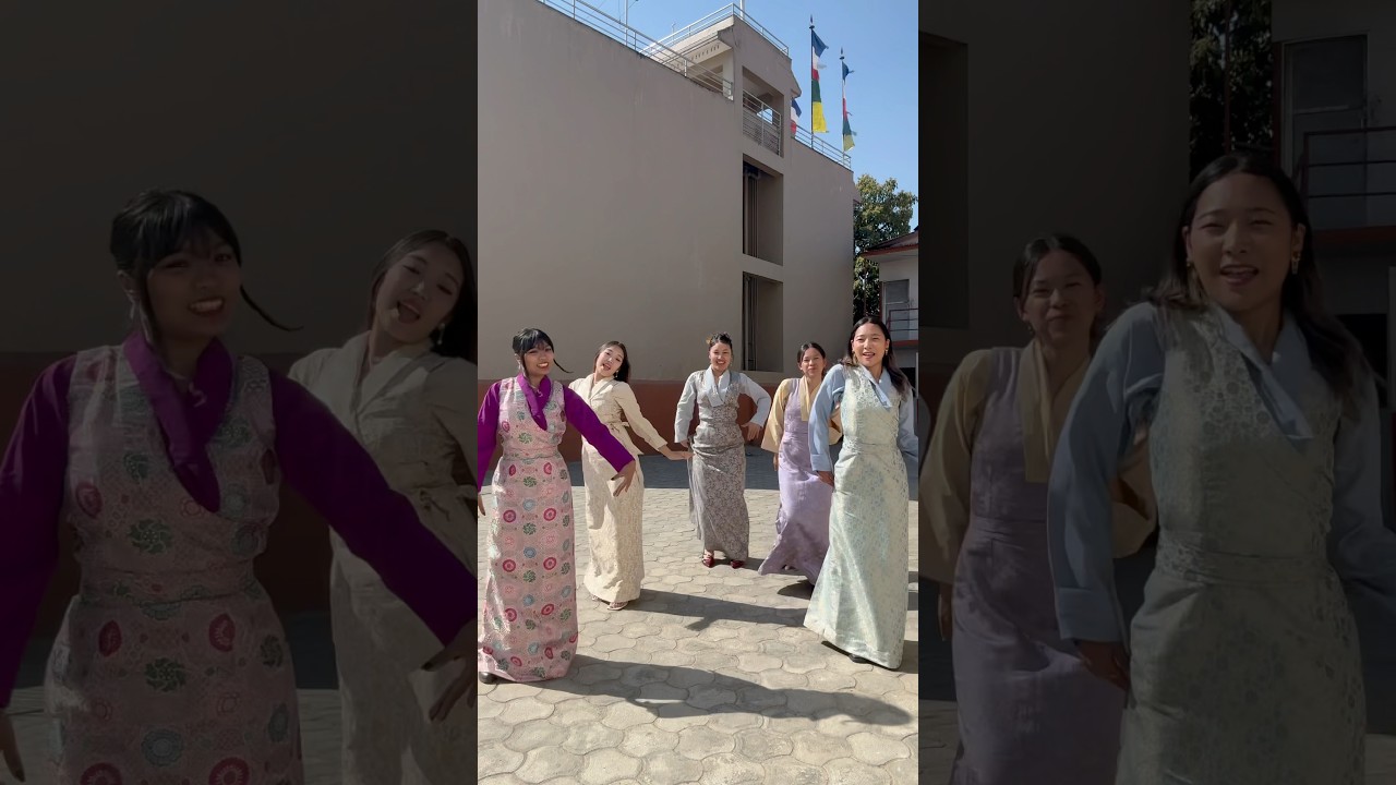 Nepali Girls Performing Sha Dha Thra Dance😱 