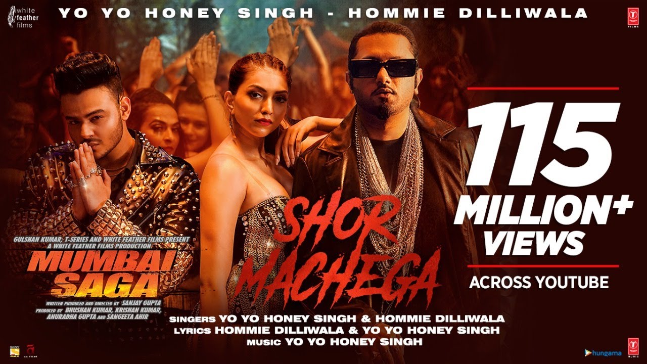 Shor Machega Song Yo Yo Honey Singh Hommie Dilliwala  Mumbai Saga  Emraan Hashmi John Abraham