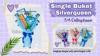Buket Hari guru | Tutorial buket coklat silverqueen