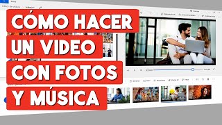 Como Hacer un Video con Fotos y Musica de Fondo en PC o Laptop