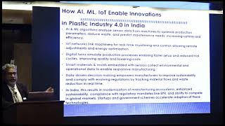 My presentation on AI,ML, IoT in Plastics Industries 