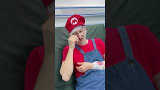 Poor little Mario was abandoned.#short#Mario#SuperMario