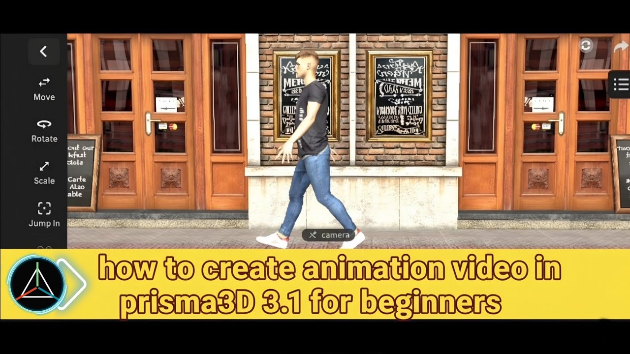 How To Create Animation Video in prisma3d 3.1 for beginners//