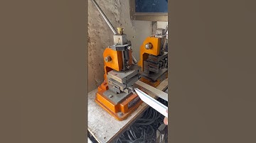 Automatic Aluminum Hole Punch Machine – Precision Engineering ✨