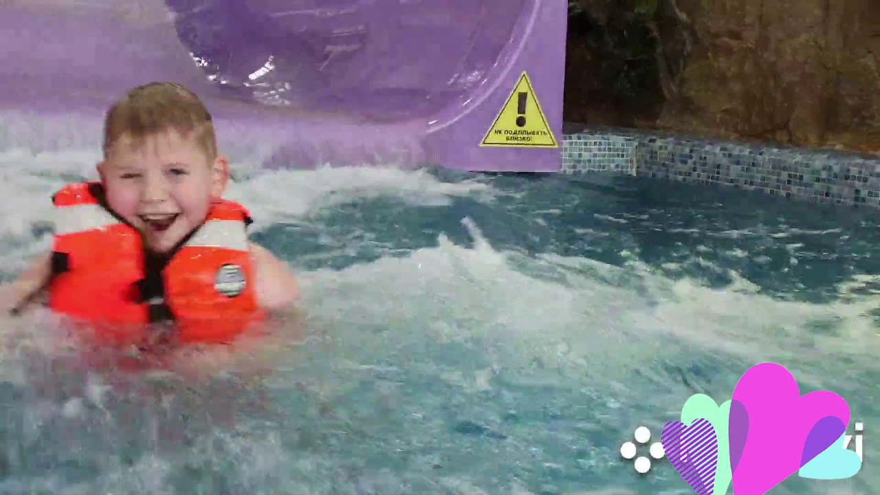 Пробный ВЛОГ, АКВАПАРК ПСКОВ)))