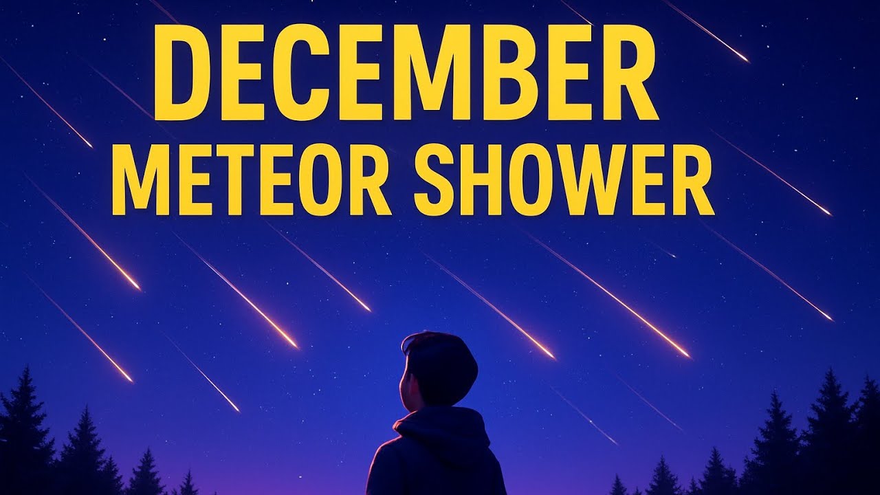 December Sky Fireworks: The Meteor Shower Story” 🌠🔥
