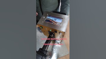 handheld electric marking machine #operating instruction #vin number marking #dot peen marking