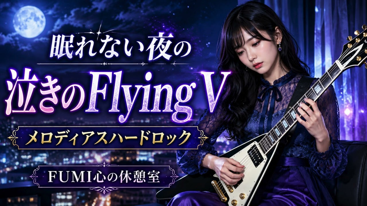 眠れない夜の泣きのFlying V｜メロディアスハードロック・メドレー 48
