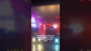 Rainy morning commute in Palm Beach County