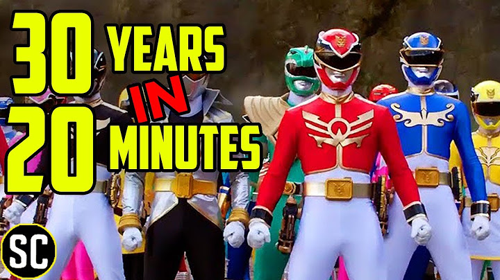 The Definitive History of the Power Rangers