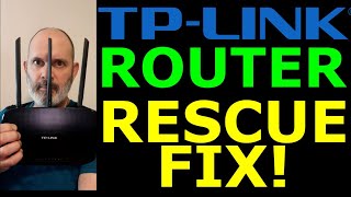 TP Link Router Recovery Rescue Unbrick 