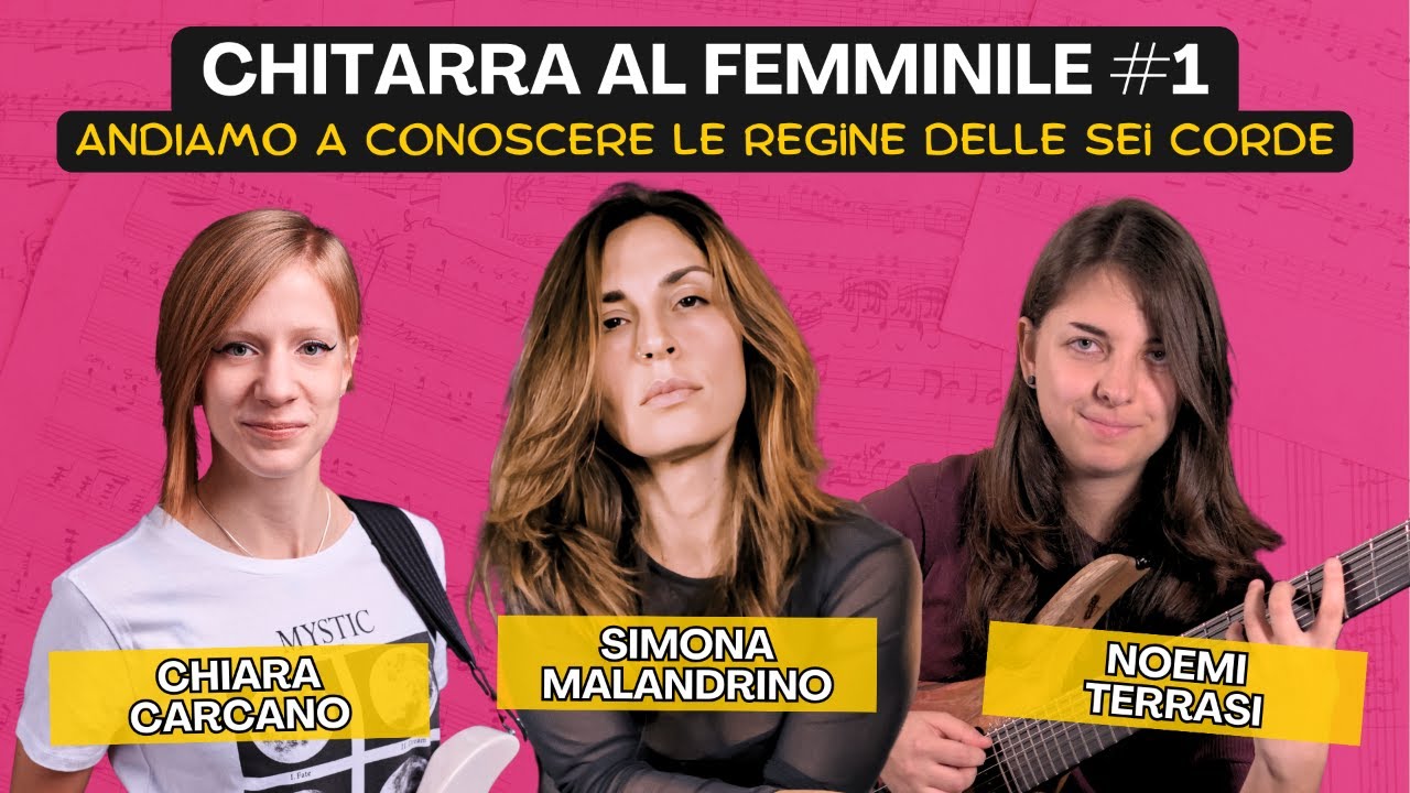 Chitarra al Femminile #1 | Simona, Chiara e Noemi Live Streaming