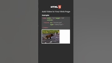HTML #video Tag: Add Video to Your Web Page