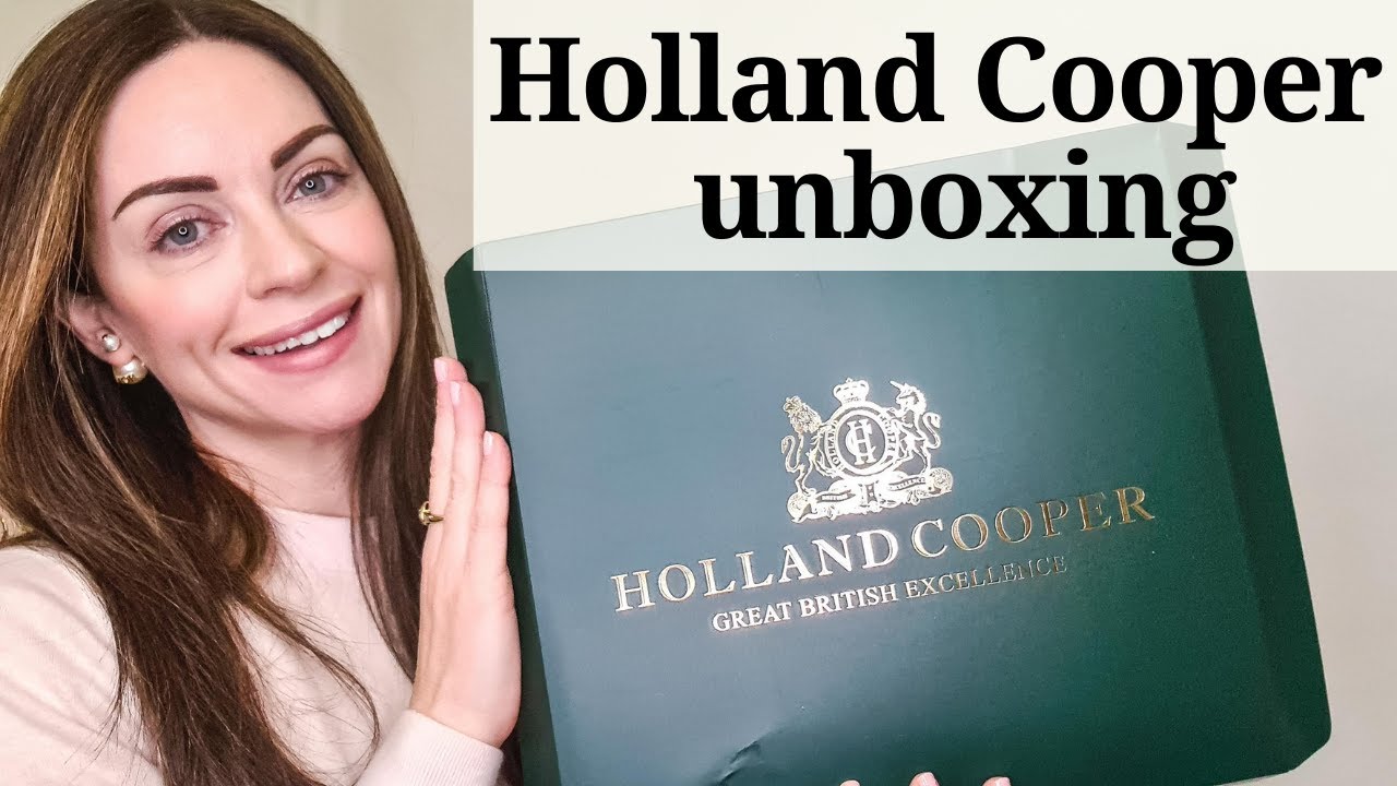Holland Cooper unboxing & try-on - first purchase review #hollandcooper  #hollandcooperunboxing 