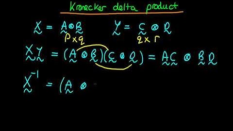 A Graduate Course in Econometrics Lecture 50 | Kronecker Matrix Product Properties