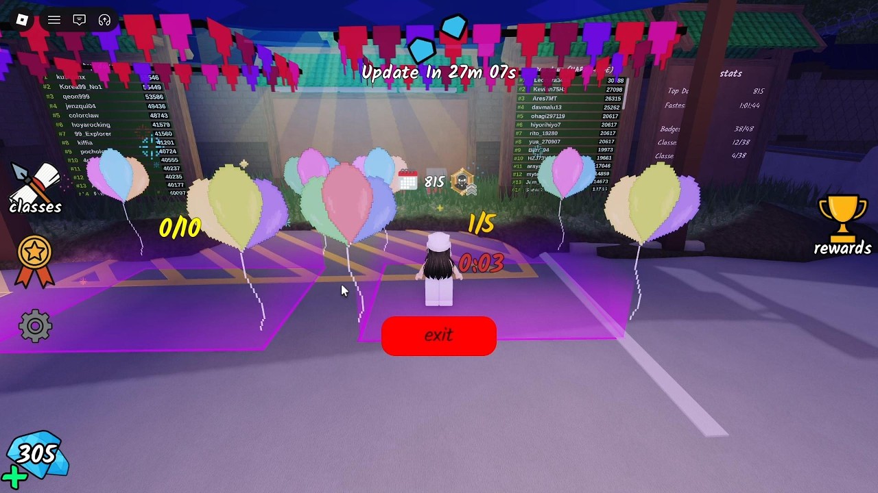 UPDATE PARTY 99 NIGHTS IN THE FOREST🎉