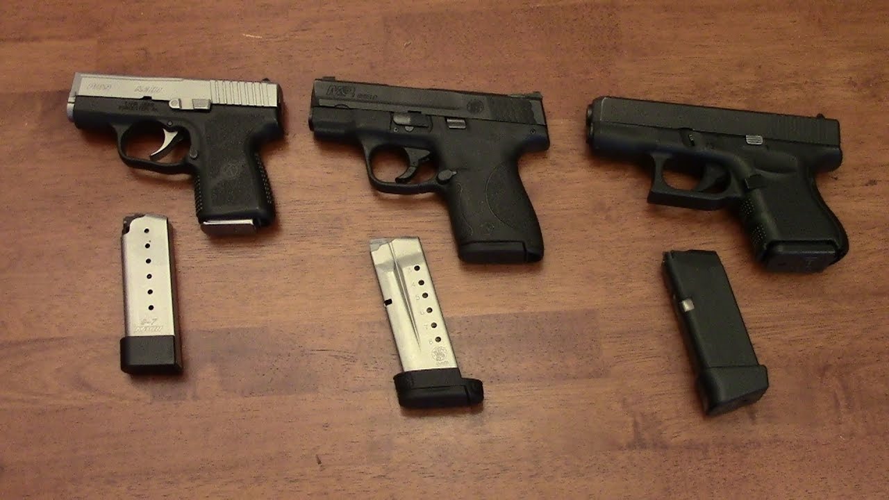 kahr pm9, kahr cm9, Glock 26, S&W, smith and wesson, thegeartester,...