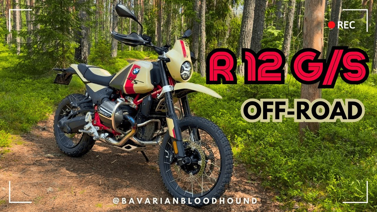 NEW BMW R 12 G/S FIRST RIDE! | Real On & Off Road Impressions - YouTube