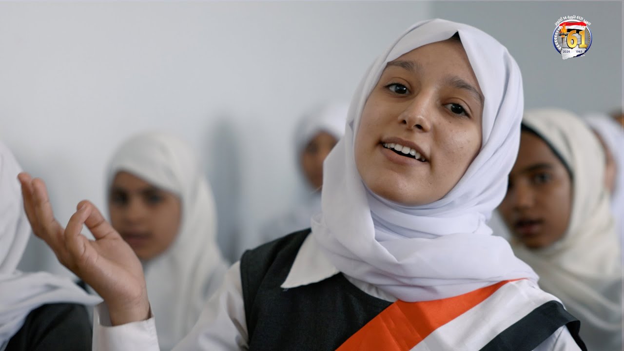 ميدلي وطنيات المرأة (أجمل أداء من طالبات مدارس تعز)😍 في ذكرى 26 سبتمبر و14 أكتوير♥ 🇾🇪