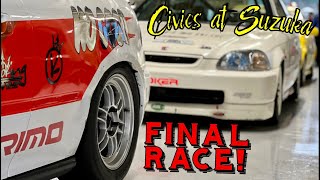 RAW VTEC SOUNDS! | Civic FF Challenge FINAL RACE at Suzuka Circuit | Clubman FFC | Honda ASMR HD