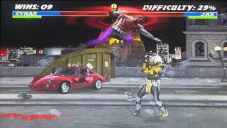 Mortal kombat 3 Komplete Cyrax (play through)