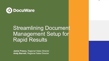 Streamlining Document Management Setup for Rapid Results